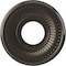 Ekena Millwork Berkshire PVC Ceiling Medallion (Canopies up to 4 1/2"), 10"OD x 3 1/2"ID x 3/4"P, Metallic Charcoal CMP10BECCH - alternate 1